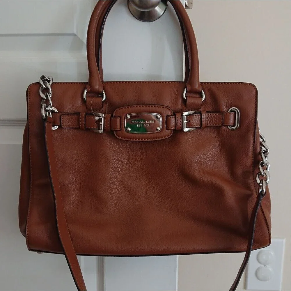 Michael Michael Kors Hamilton East West tote - in brown color